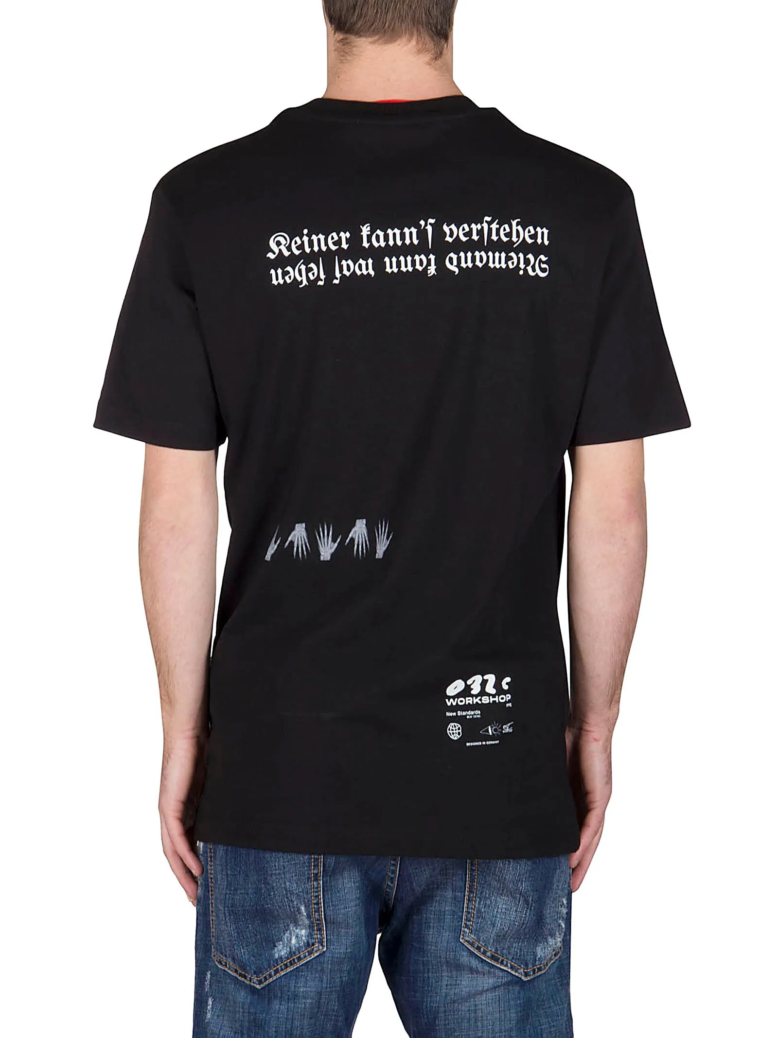 032c Hand Printed T-Shirt
