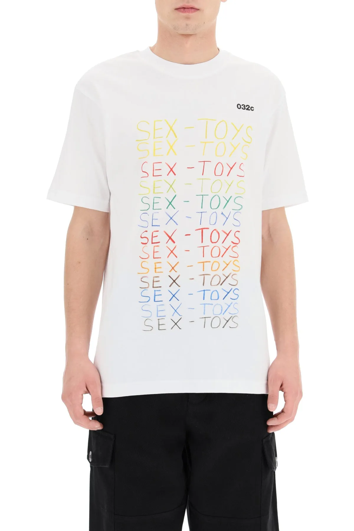 032c Printed Crewneck T-Shirt