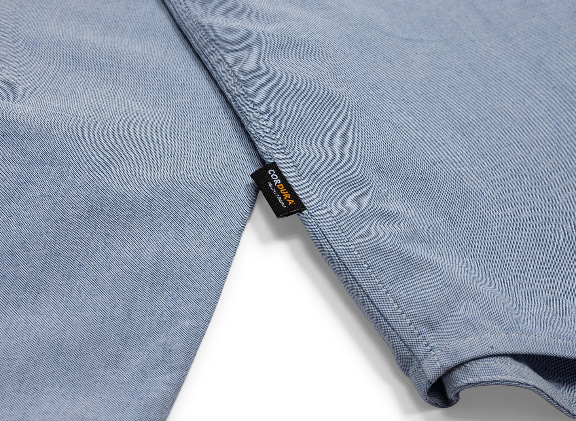 A Bathing Ape One Point Oxford L/S Shirt in Blue xld