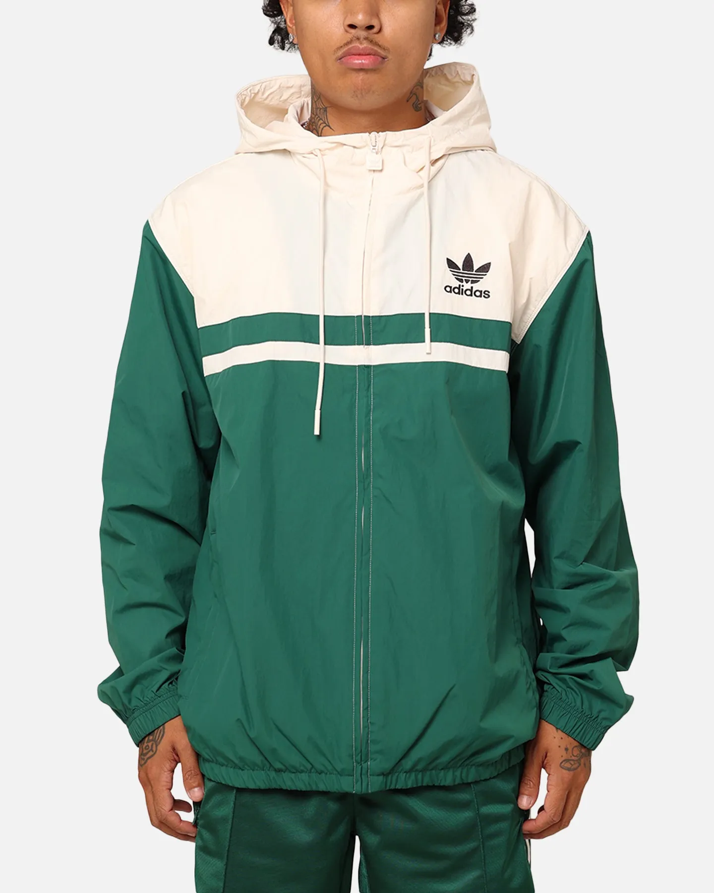 Adidas Windbreaker Jacket Green