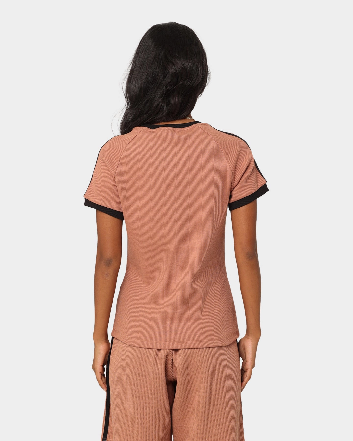 Adidas Women's 3 Stripe Slim T-Shirt Clastr