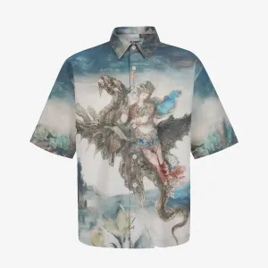 ALMOST GODS | DREAM OF THE ORIENT LINEN SHIRT { MULTI