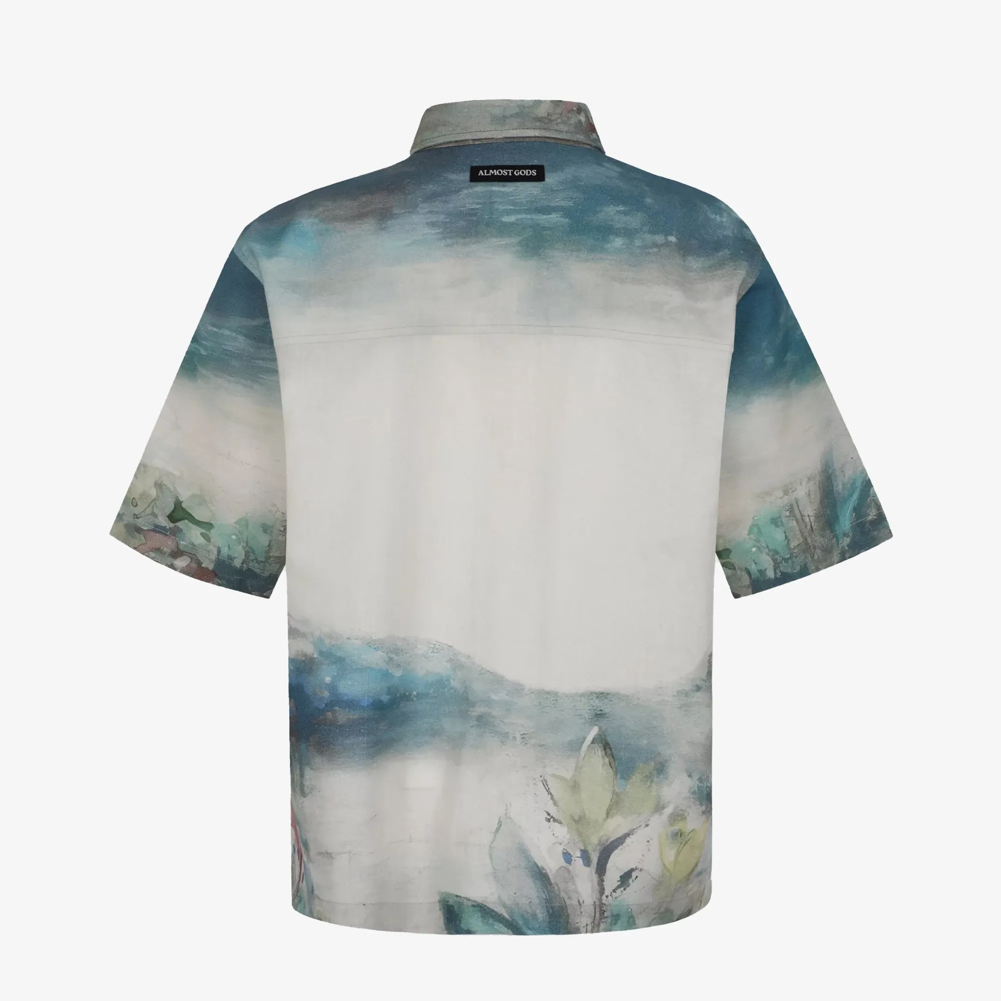 ALMOST GODS | DREAM OF THE ORIENT LINEN SHIRT { MULTI