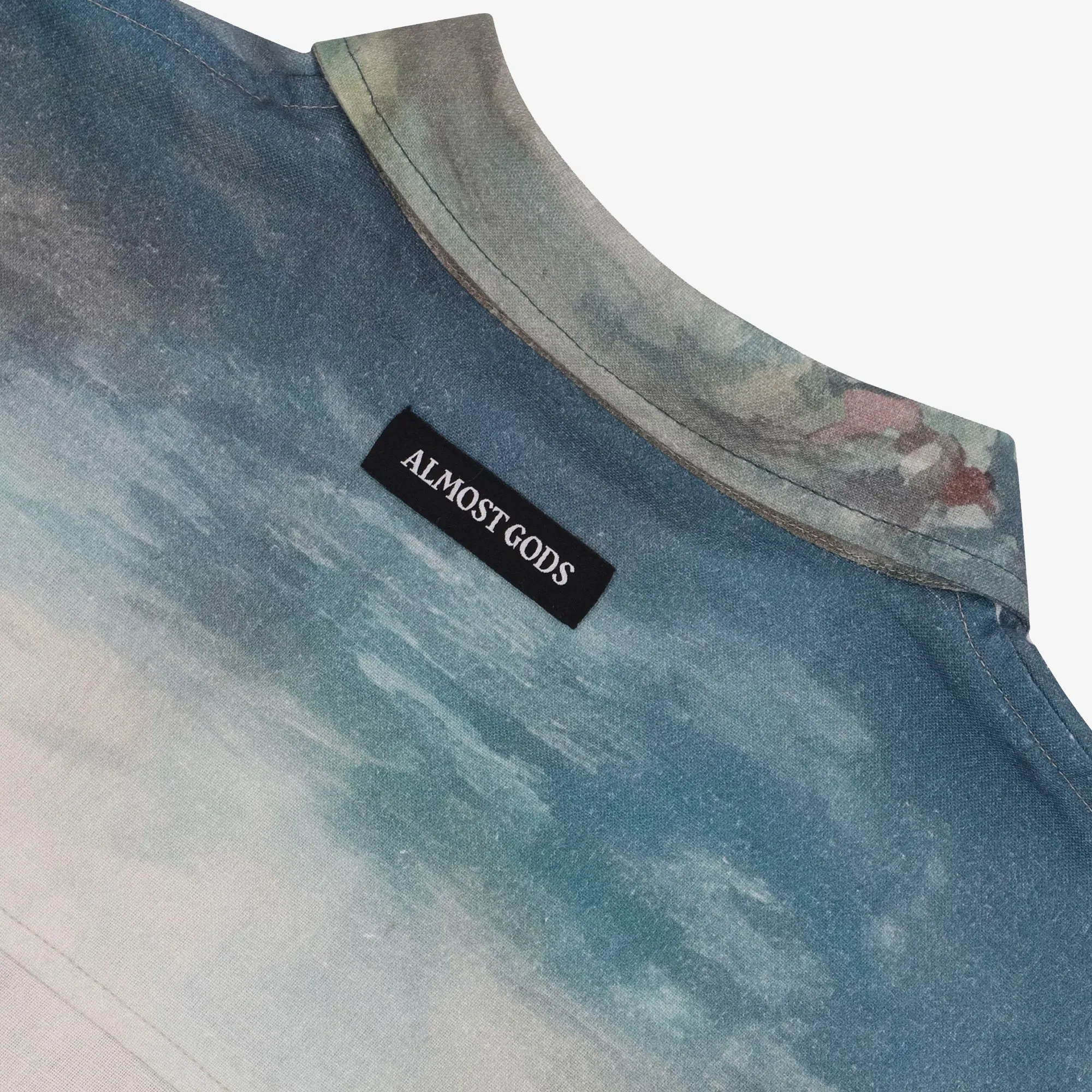 ALMOST GODS | DREAM OF THE ORIENT LINEN SHIRT { MULTI