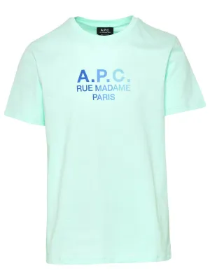 A.P.C. Logo Printed Crewneck T-Shirt