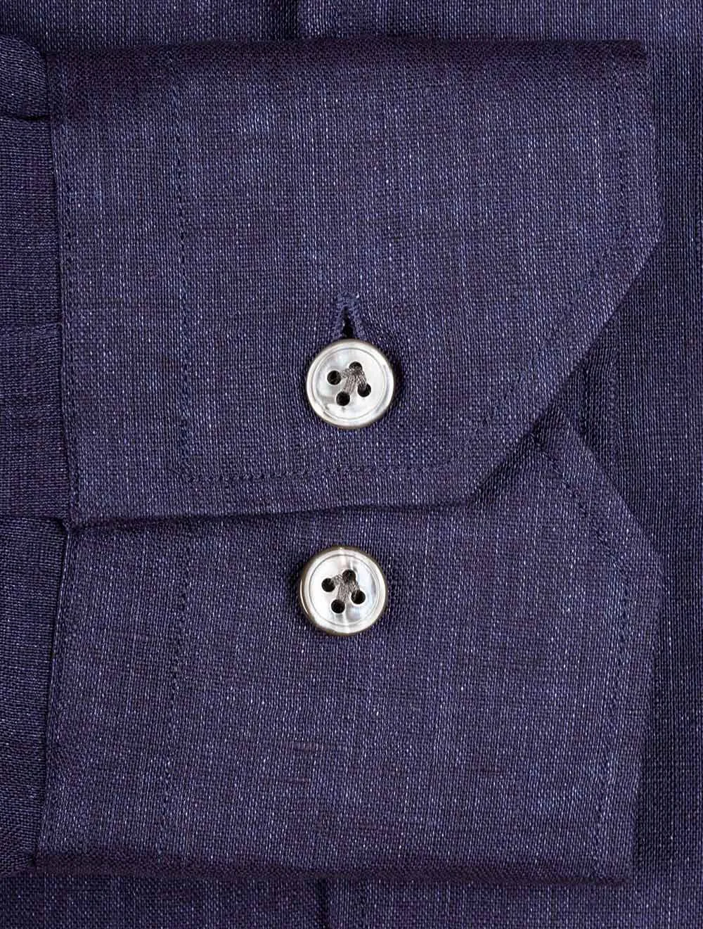 Arizona Linen Shirt Navy