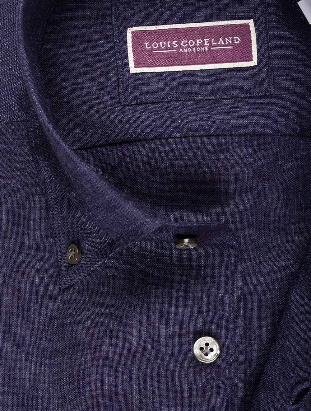 Arizona Linen Shirt Navy