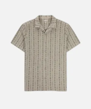 Asbury Knit Button Down - Tan