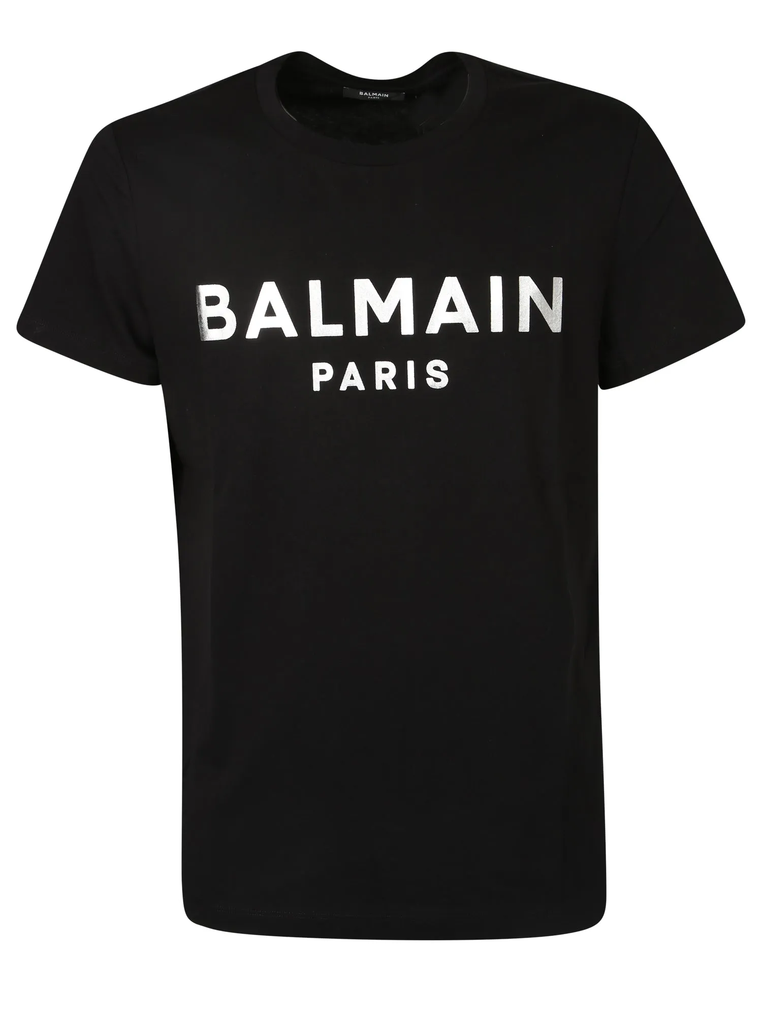 Balmain Logo Printed Crewneck T-Shirt