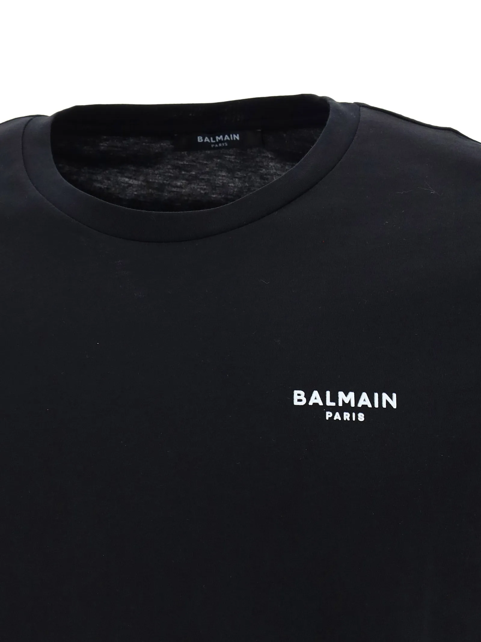 Balmain Logo Printed Crewneck T-Shirt