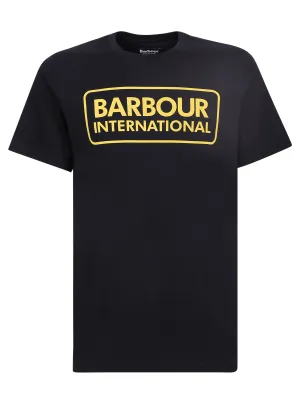 Barbour Logo Printed Crewneck T-Shirt