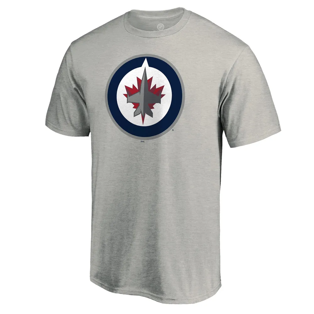 BASIC LOGO T-SHIRT - GREY