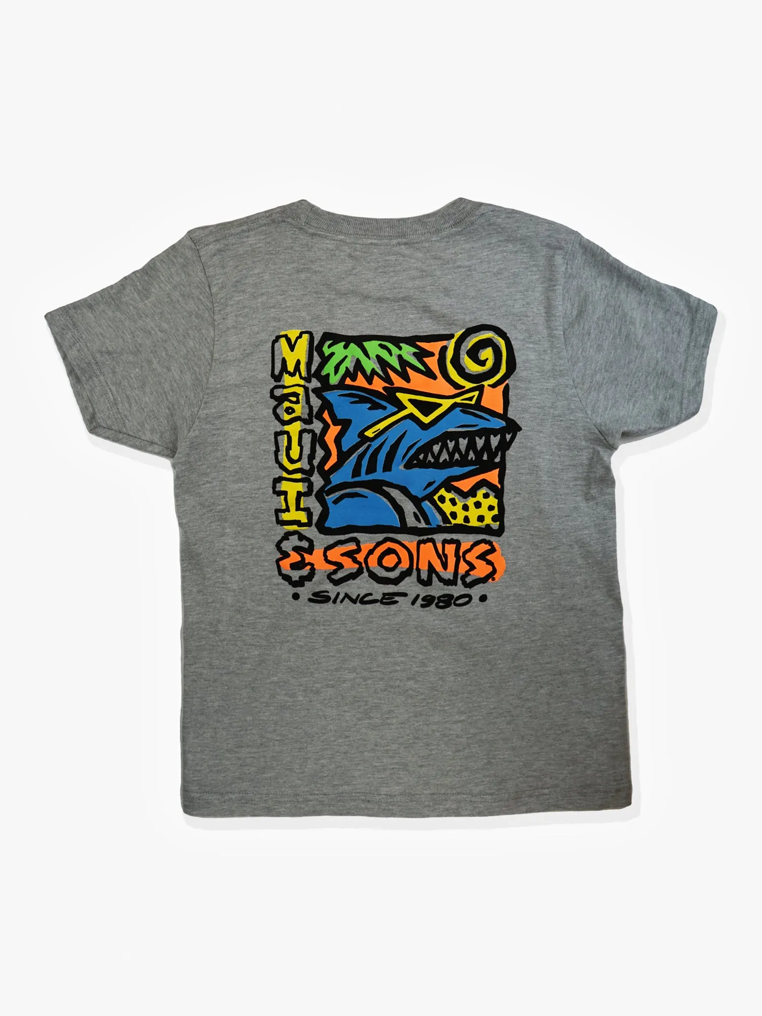 Boys Good Life T-Shirt in Heather Grey