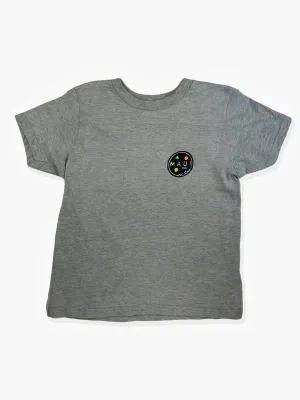 Boys Good Life T-Shirt in Heather Grey