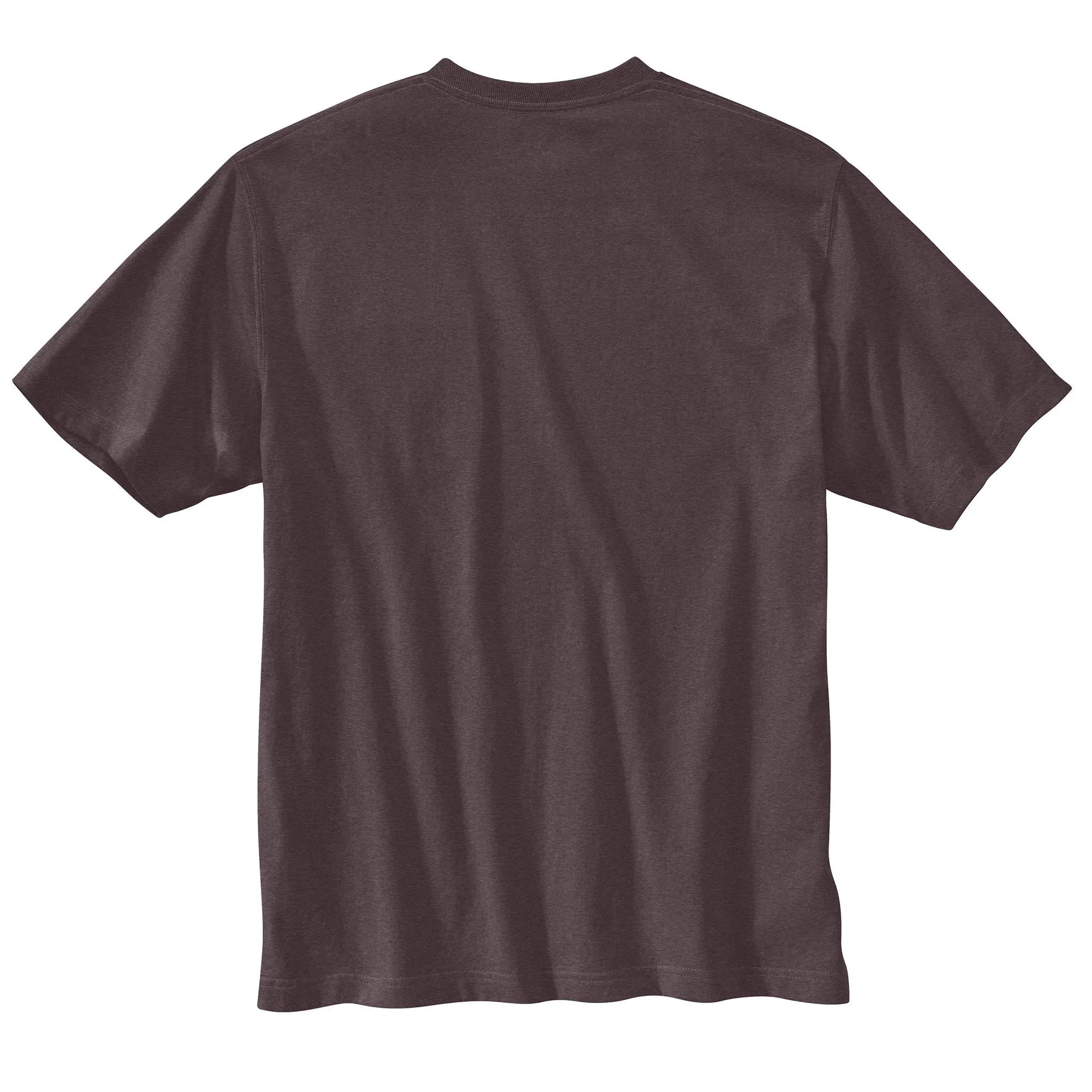 Carhartt Men's Short Sleeve Pocket T-Shirt_Dark Sepia Heather