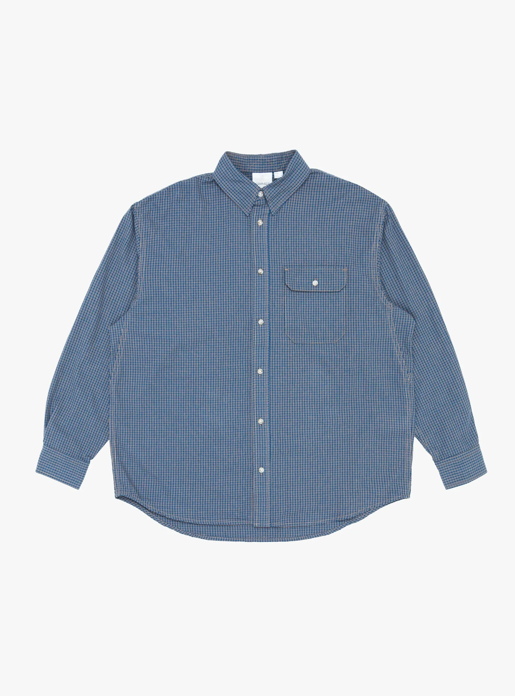 Checkered Stance Shirt Sierra Navy Check