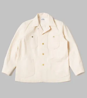 Chore Coat HBT White
