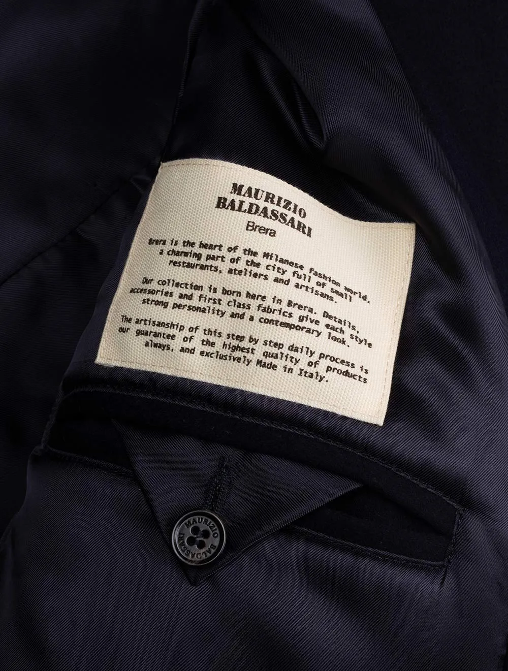 City Coat Navy