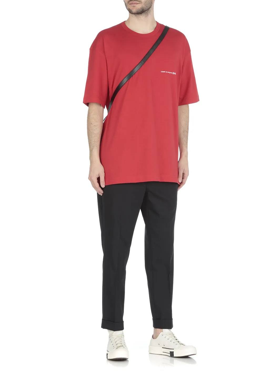 Comme des Garçons Shirt Logo Printed T-Shirt
