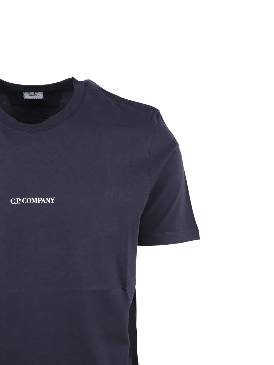 C.P. Company Logo Printed Crewneck T-Shirt