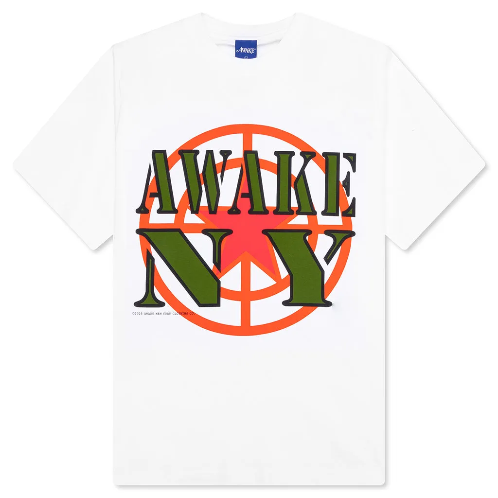 Crosshair S/S Tee - White