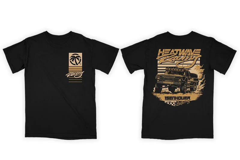Discontinued: Heat Wave Isenhouer Racing T-Shirt - Black