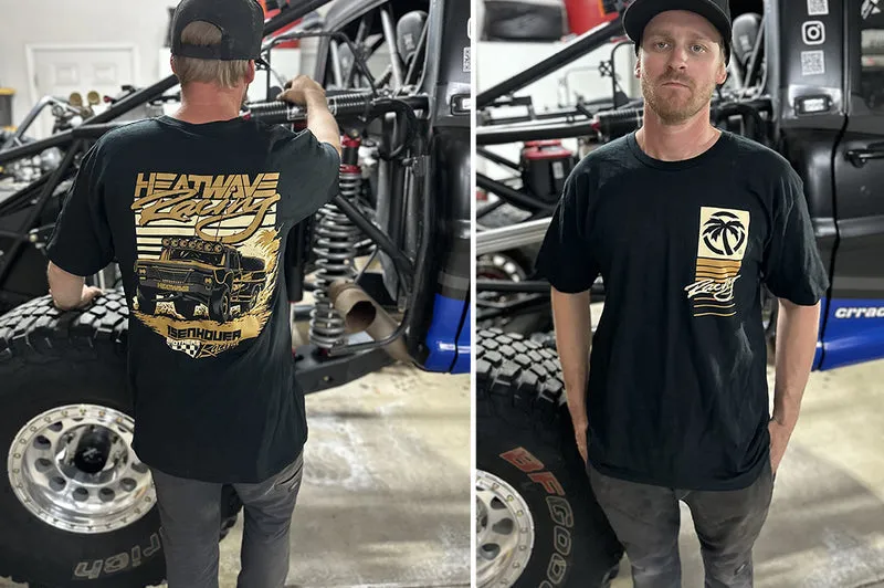 Discontinued: Heat Wave Isenhouer Racing T-Shirt - Black