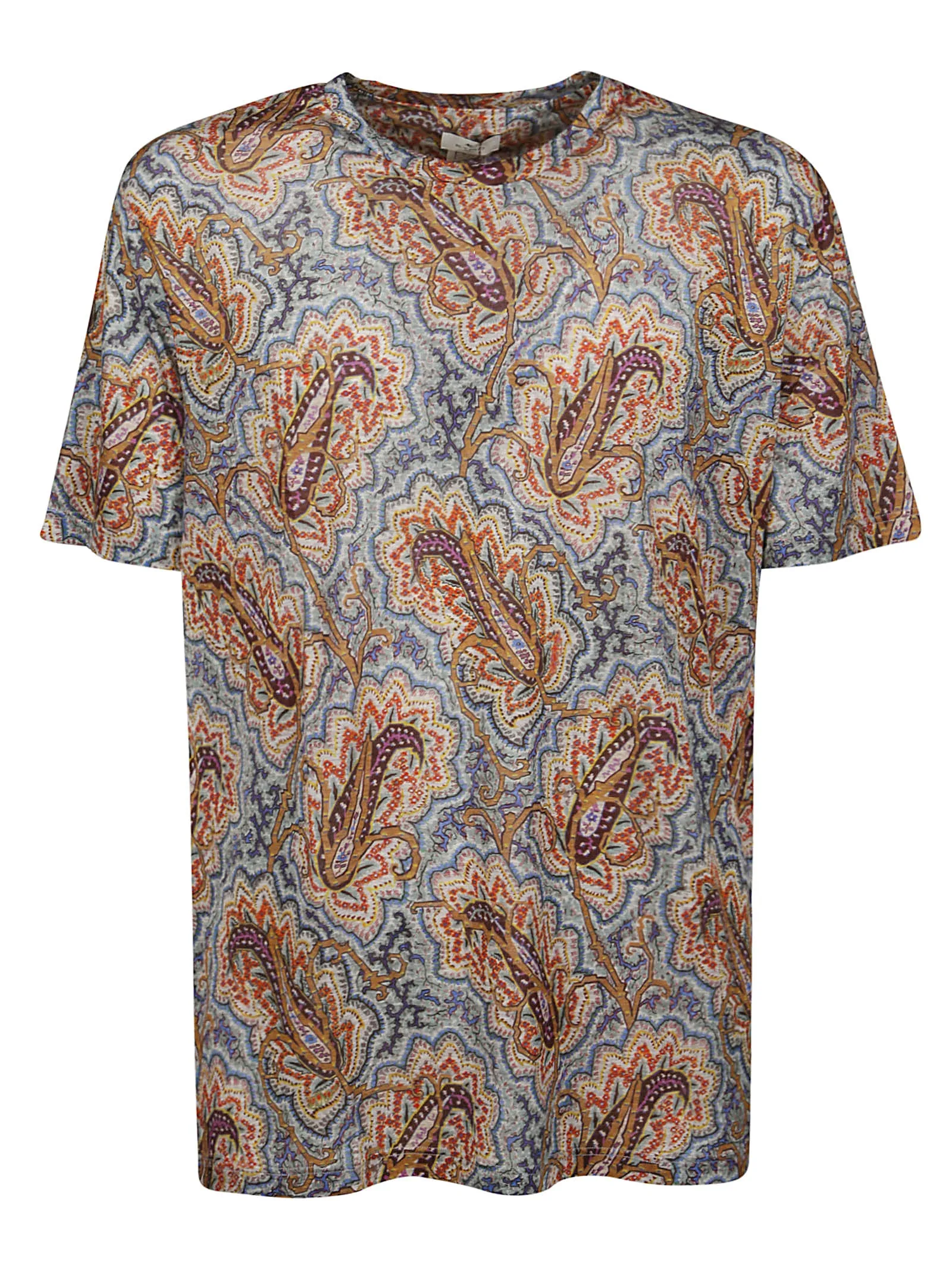Etro Paisley Printed Crewneck T-Shirt