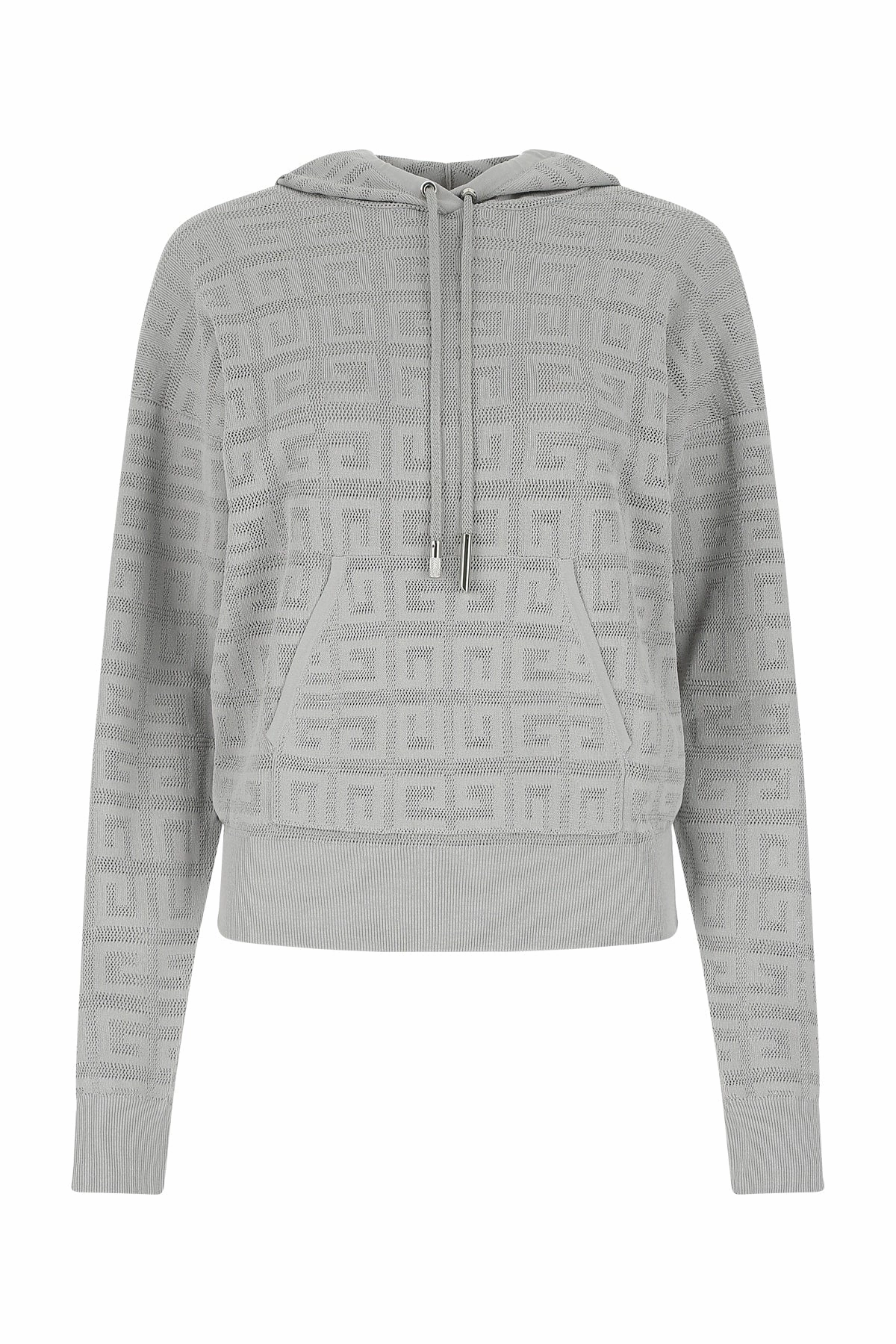 Givenchy 4G-Patterned Drawstring Hoodie