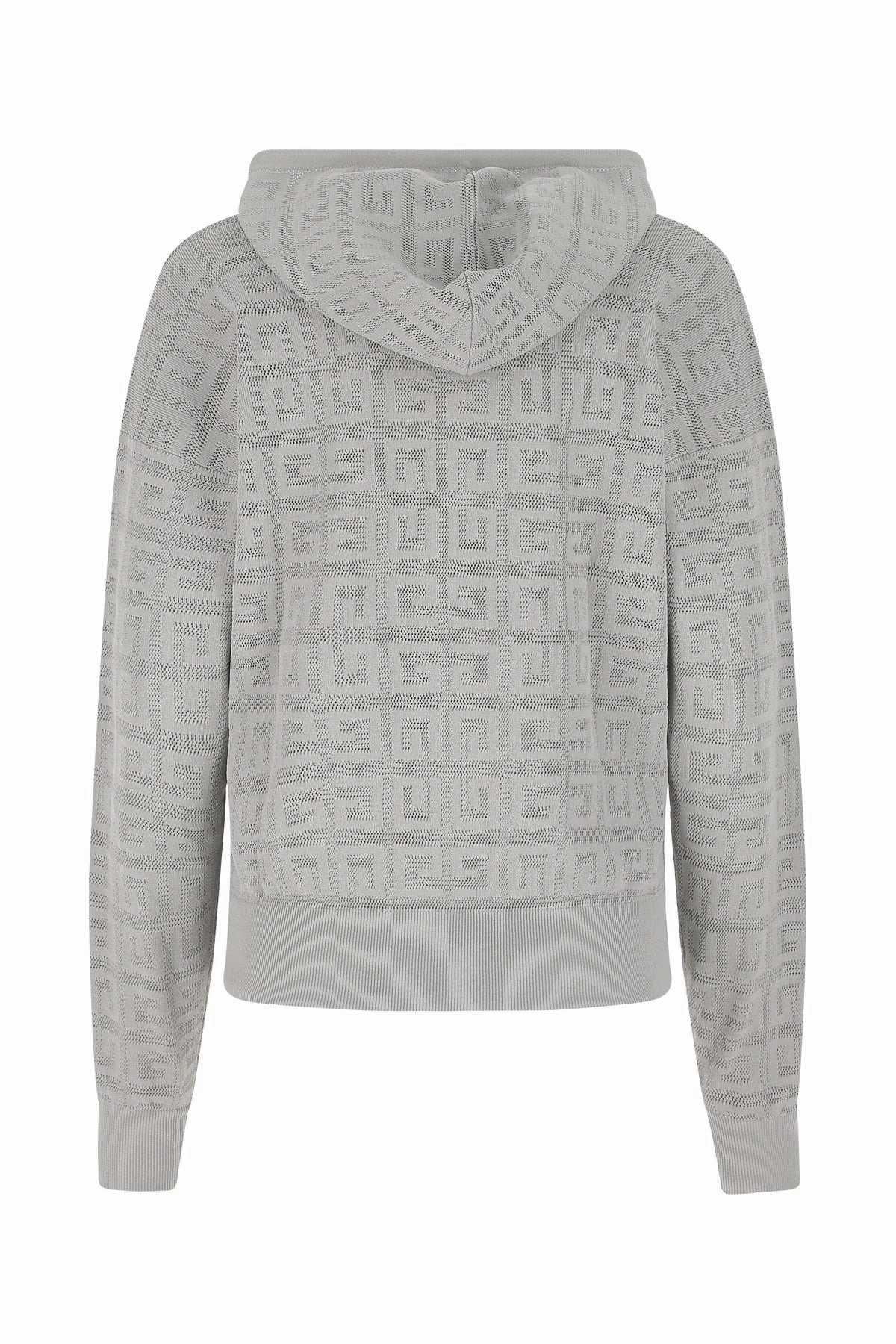 Givenchy 4G-Patterned Drawstring Hoodie
