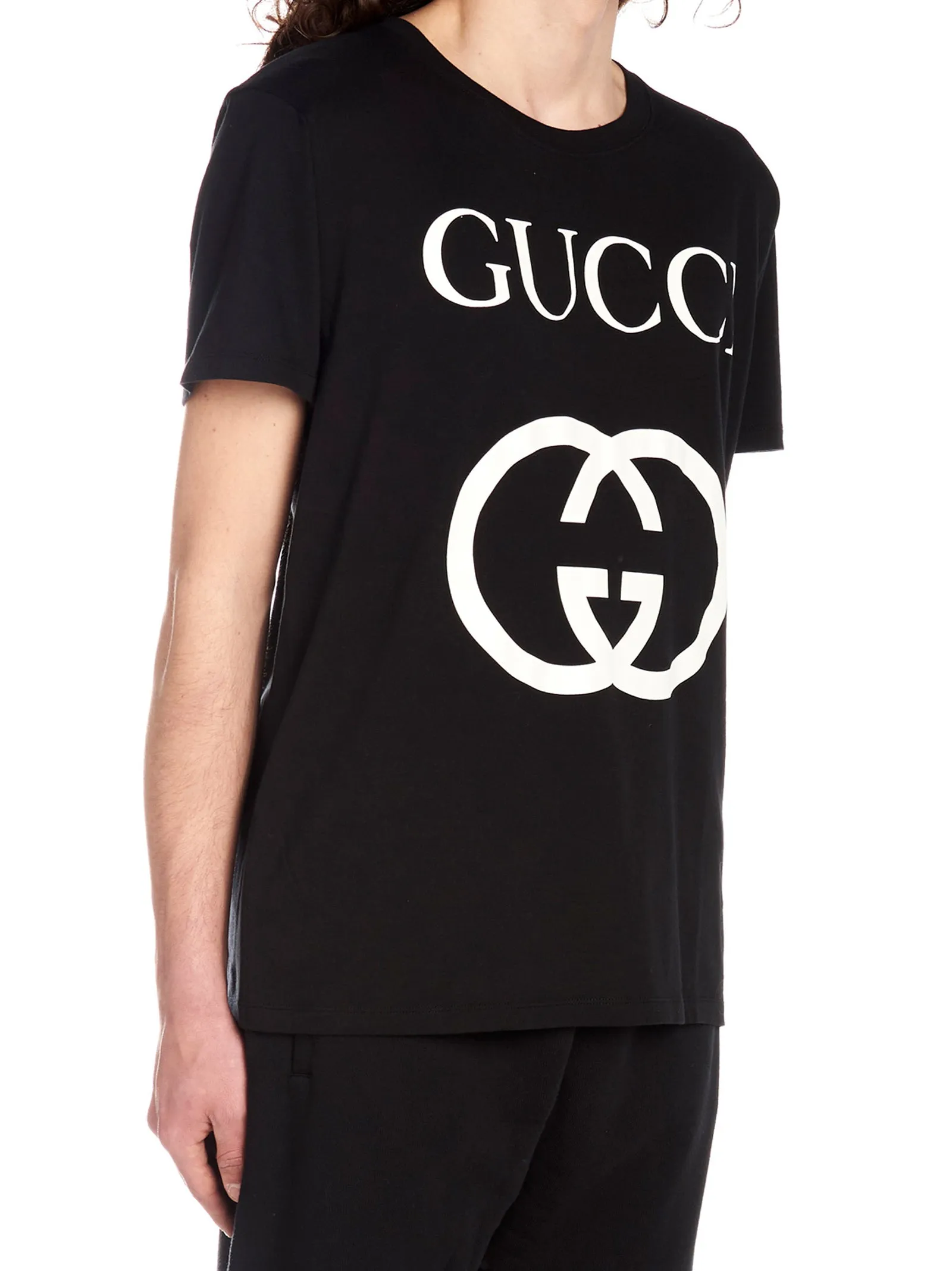 Gucci Interlocking G Printed T-Shirt