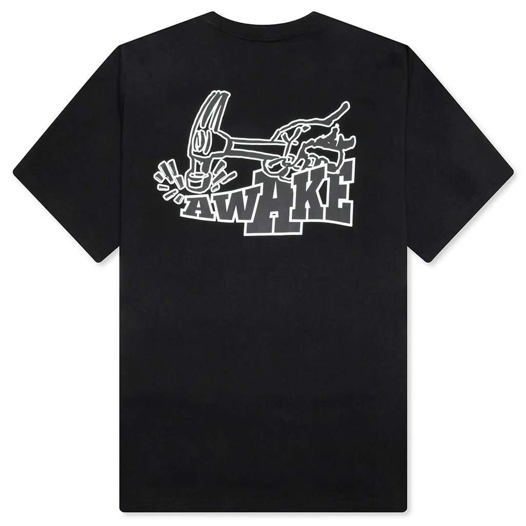 Hammer S/S Tee - Black