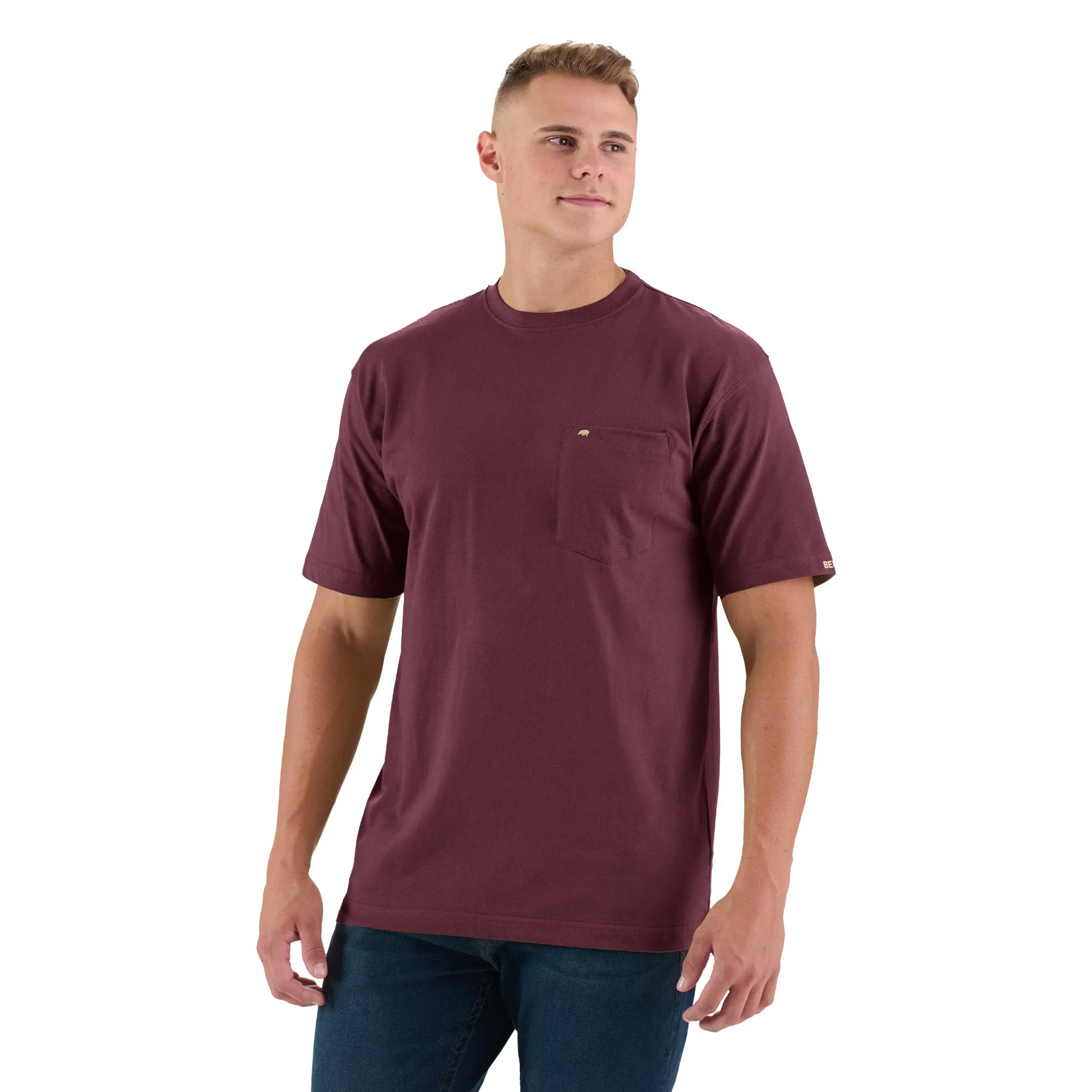 Heavyweight Short Sleeve Pocket T-Shirt