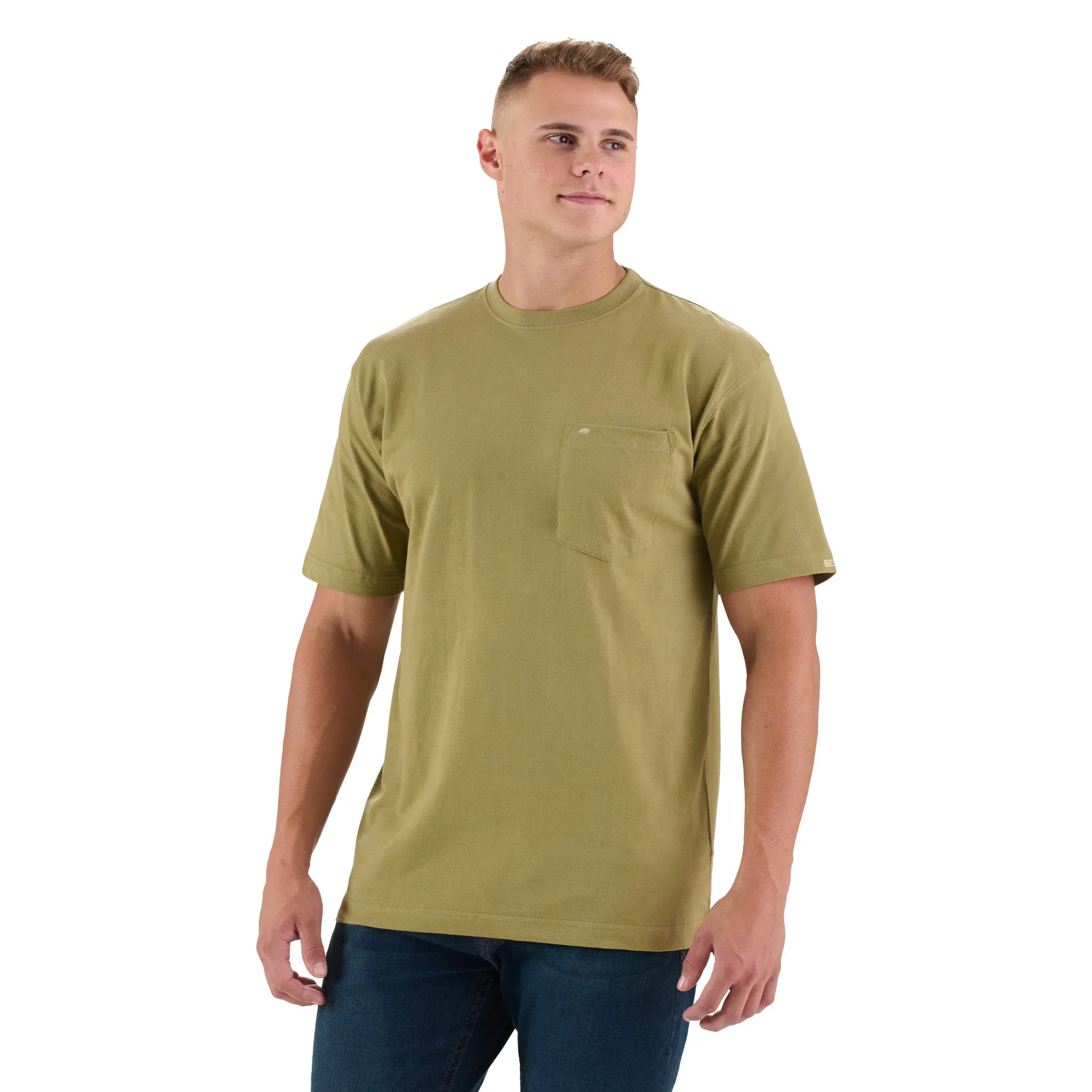 Heavyweight Short Sleeve Pocket T-Shirt