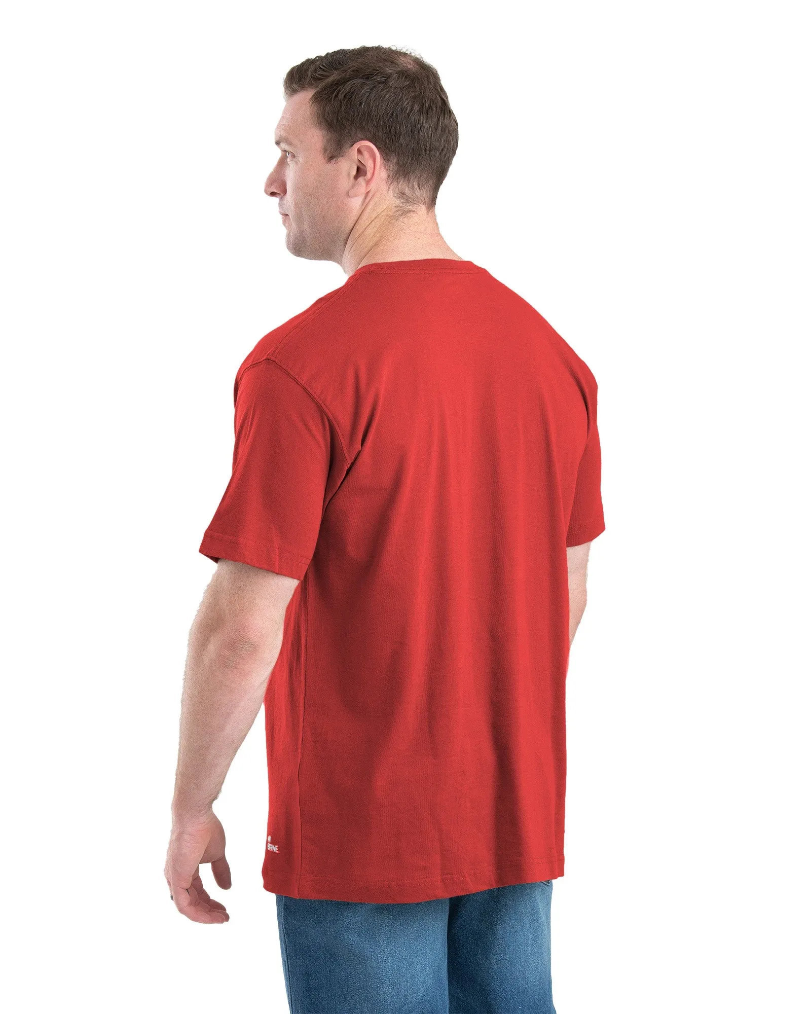 Heavyweight Short Sleeve Pocket T-Shirt