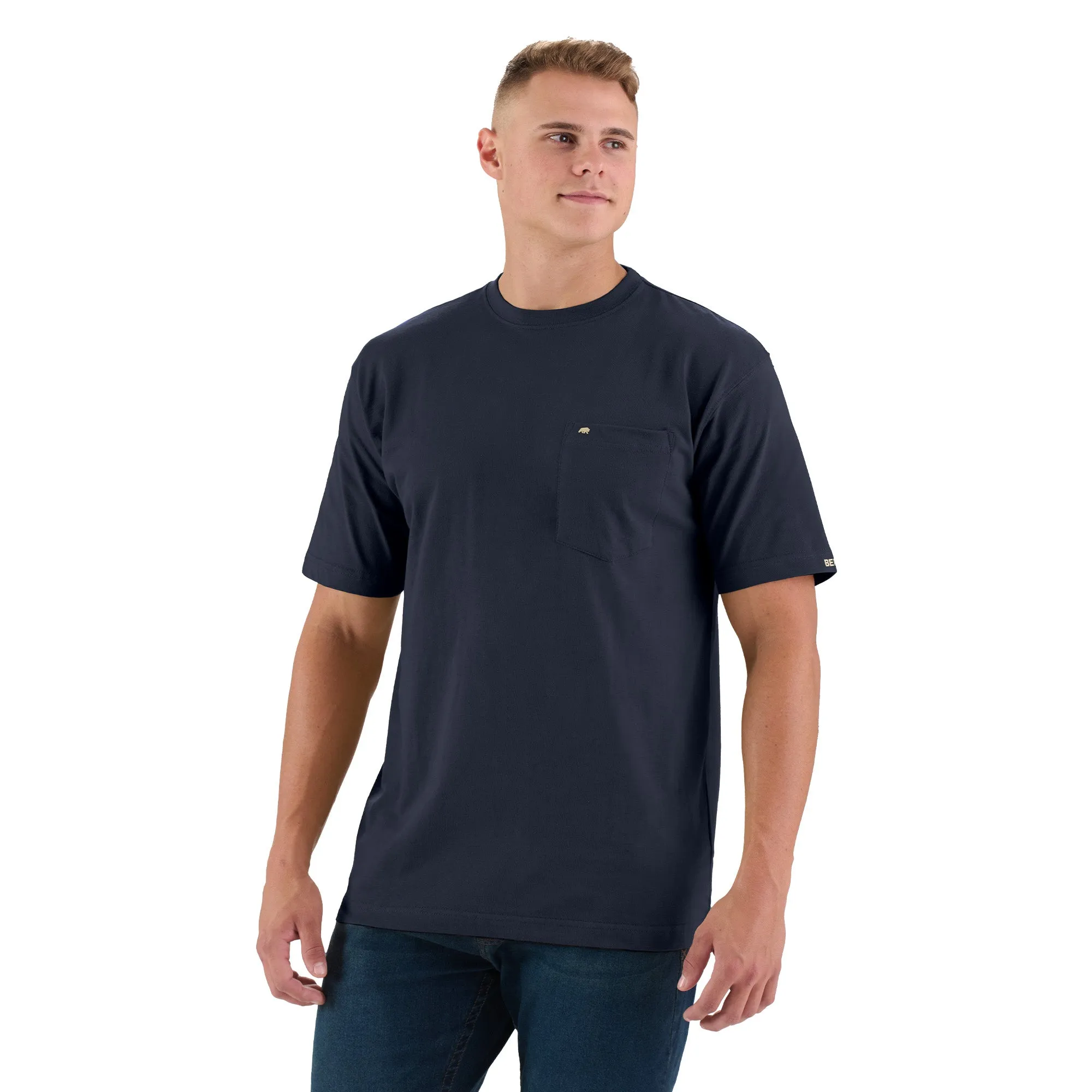 Heavyweight Short Sleeve Pocket T-Shirt