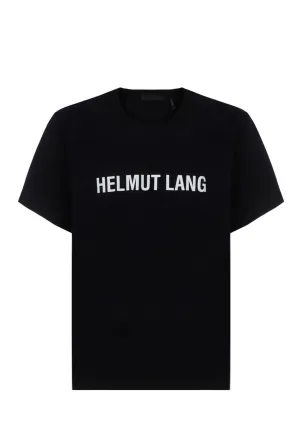 Helmut Lang Logo Printed Crewneck T-Shirt