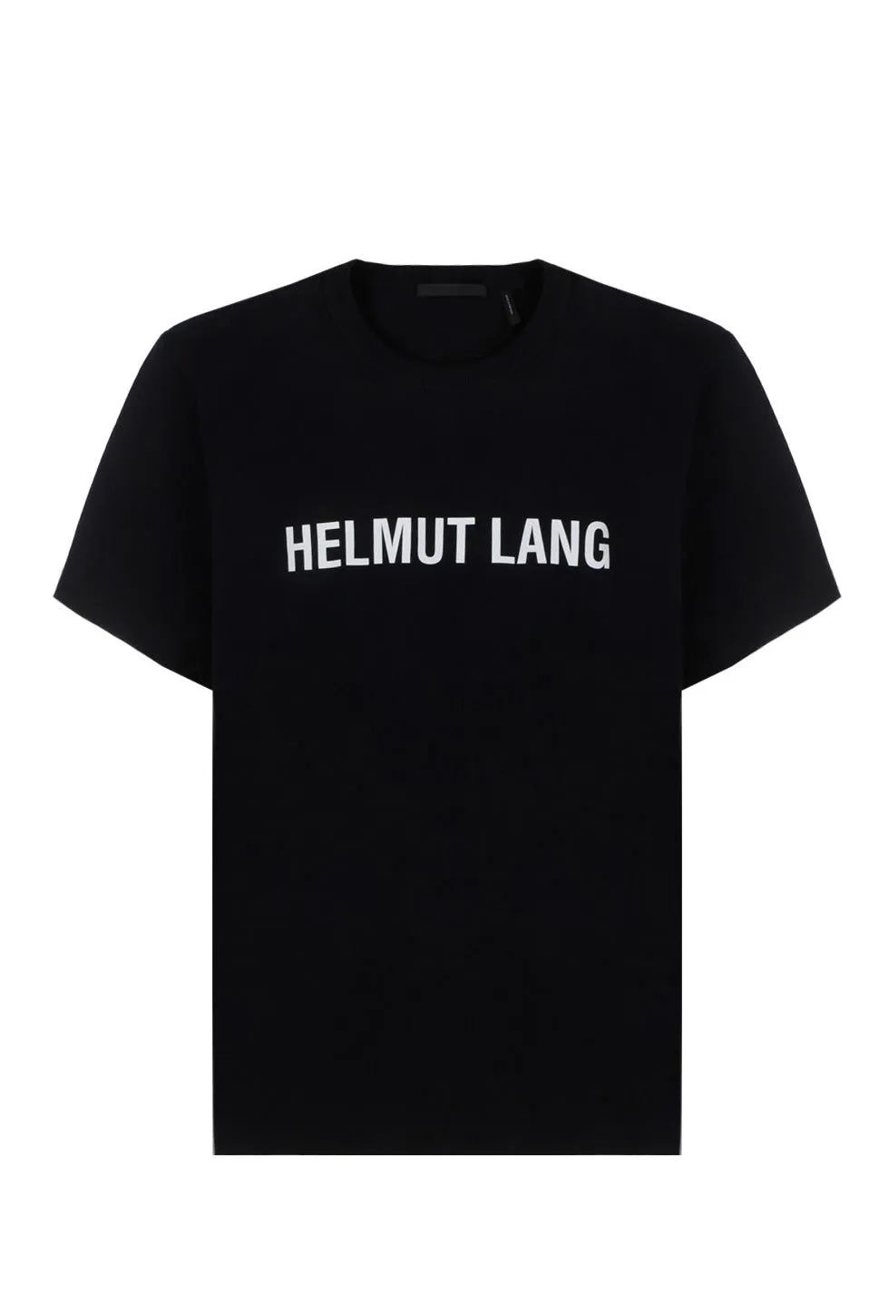Helmut Lang Logo Printed Crewneck T-Shirt
