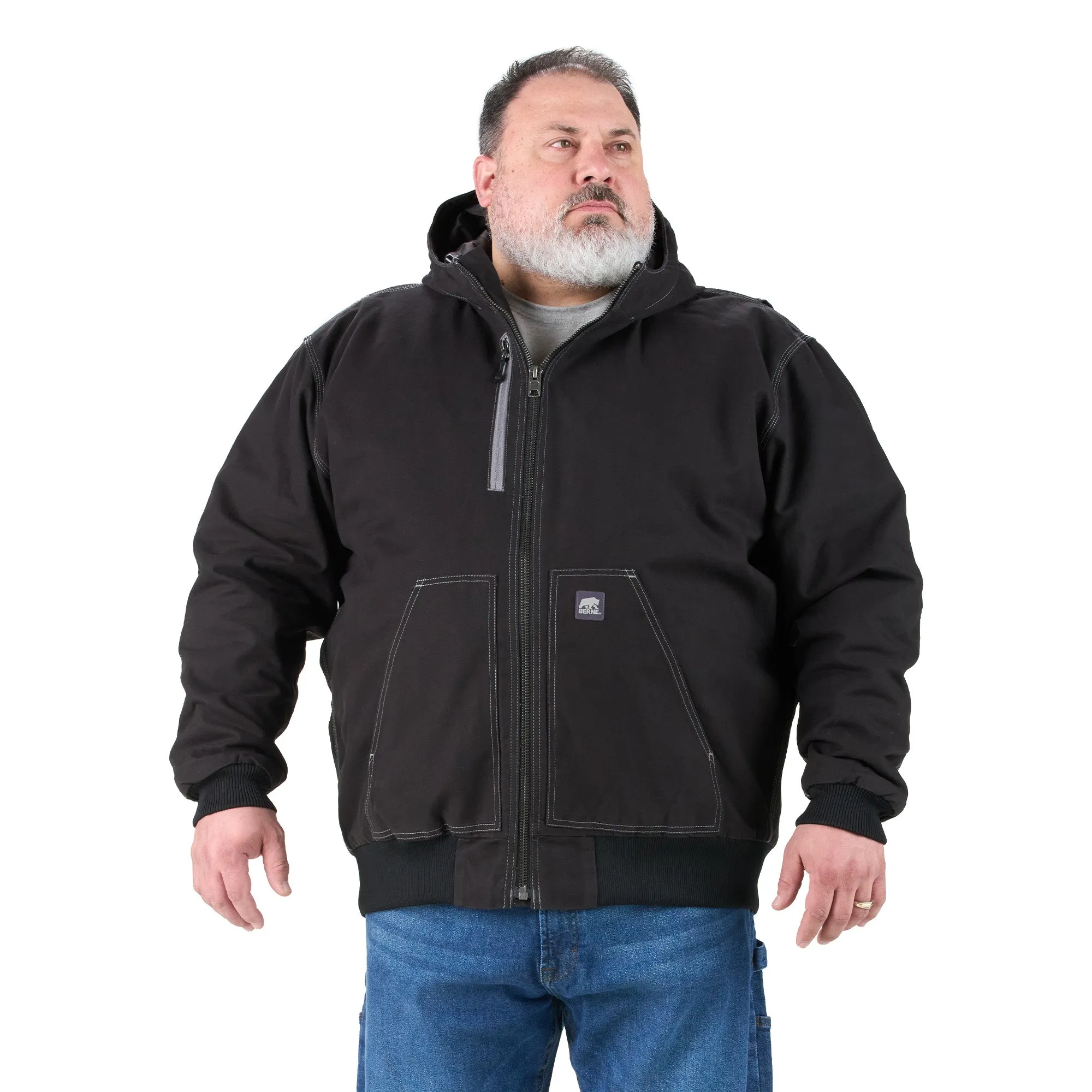 Highland Duck Hooded Active Work Jacket