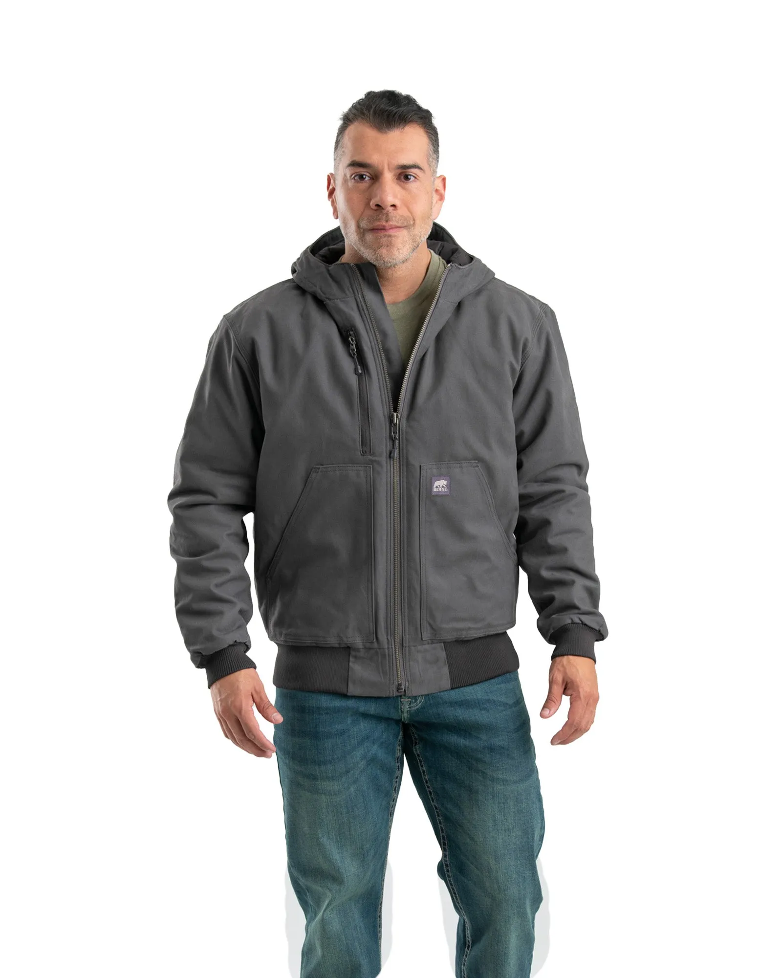 Highland Duck Hooded Active Work Jacket