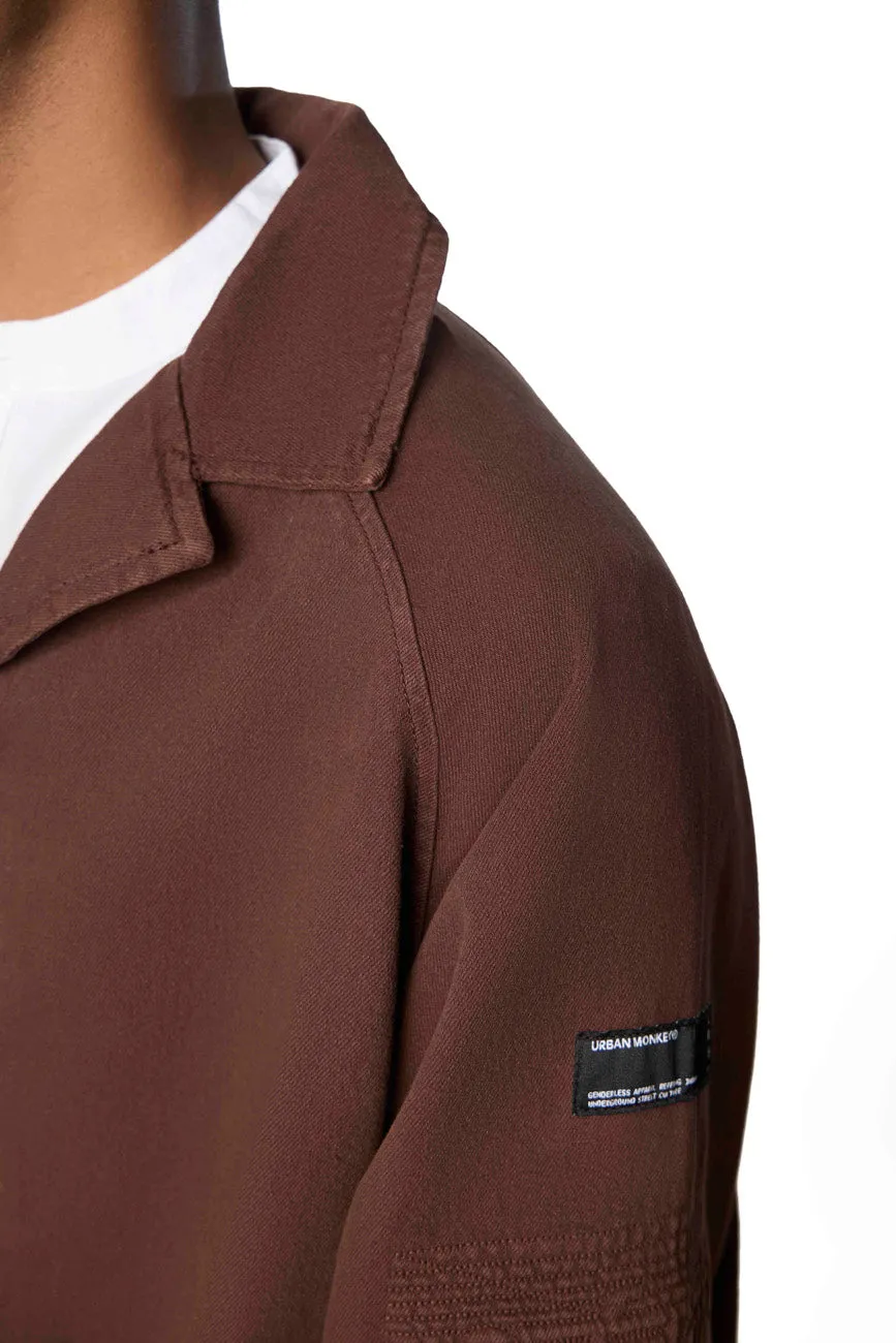 Hobo Shacket // Brown