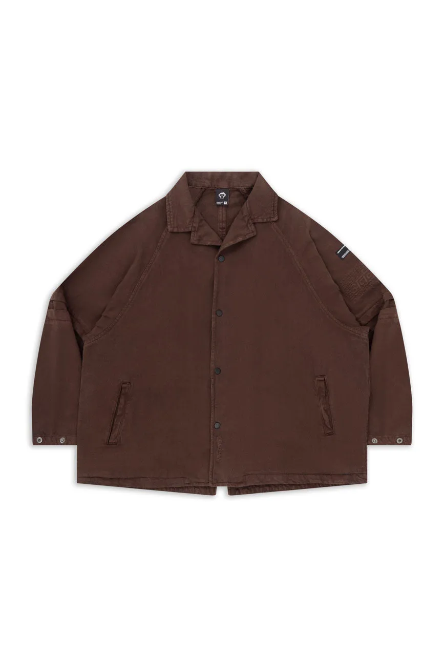 Hobo Shacket // Brown