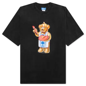 Infinity Bear T-Shirt - Washed Black