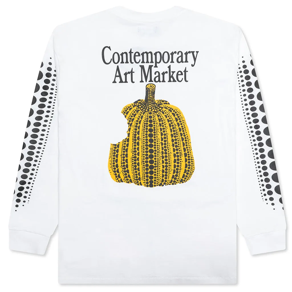 Infinity Gourd L/S T-Shirt - White