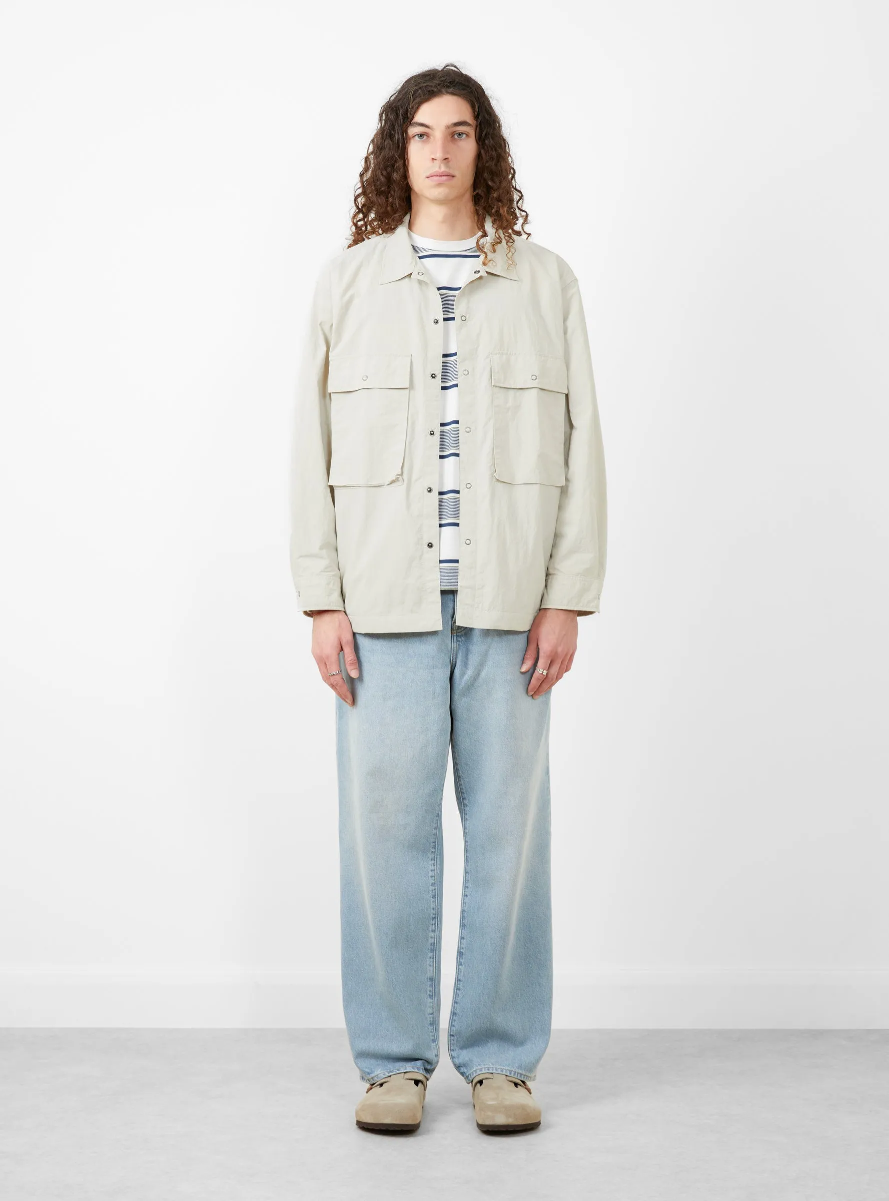 Ivan Longsleeve Shirt Ash