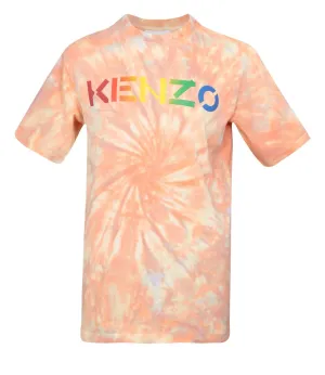 Kenzo Logo Printed Crewneck T-Shirt