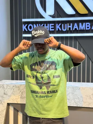 Konkhe kuhamba kahle Lovebird unisex oversized T-shirts