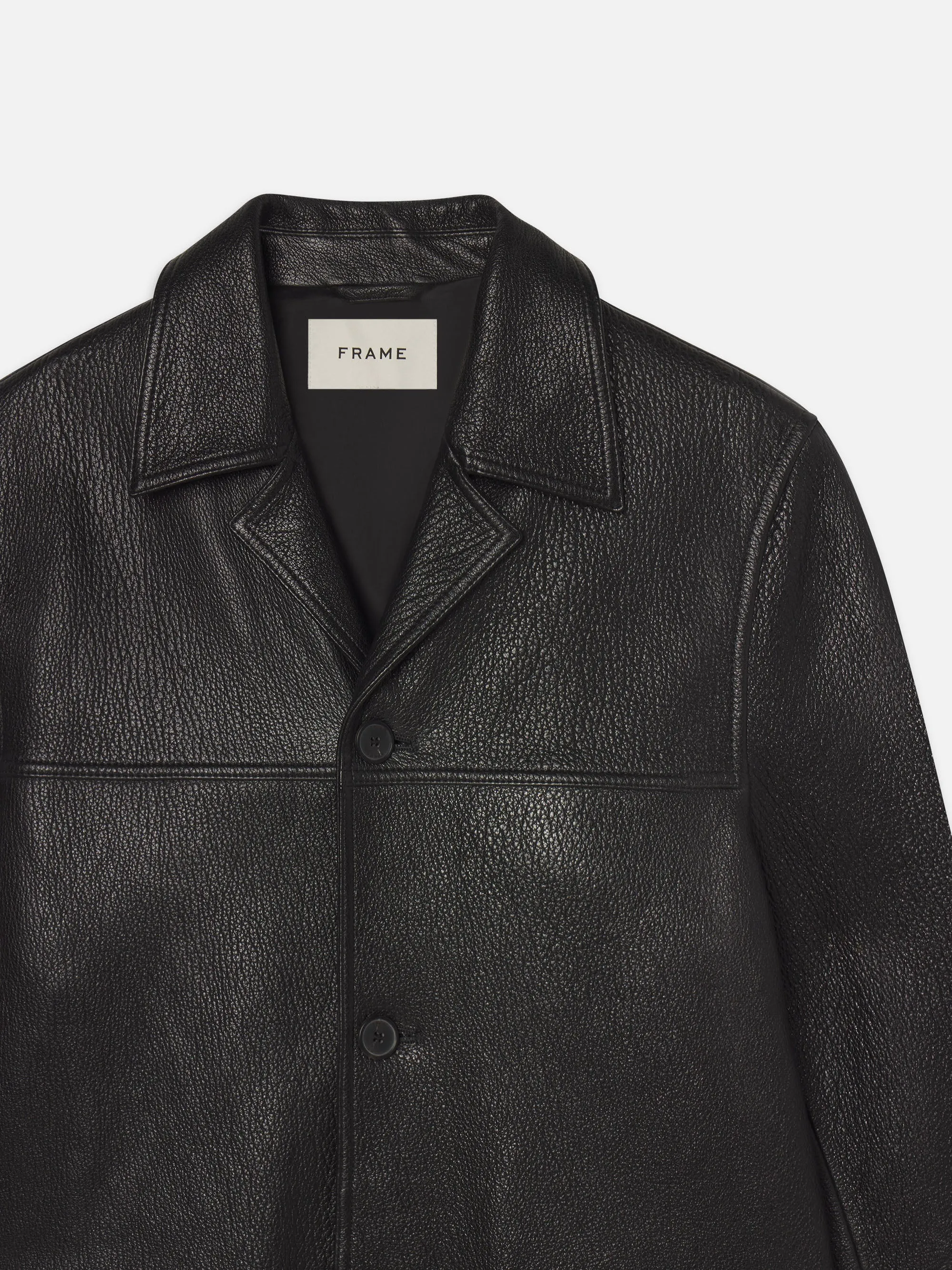 Leather Jacket -- Black