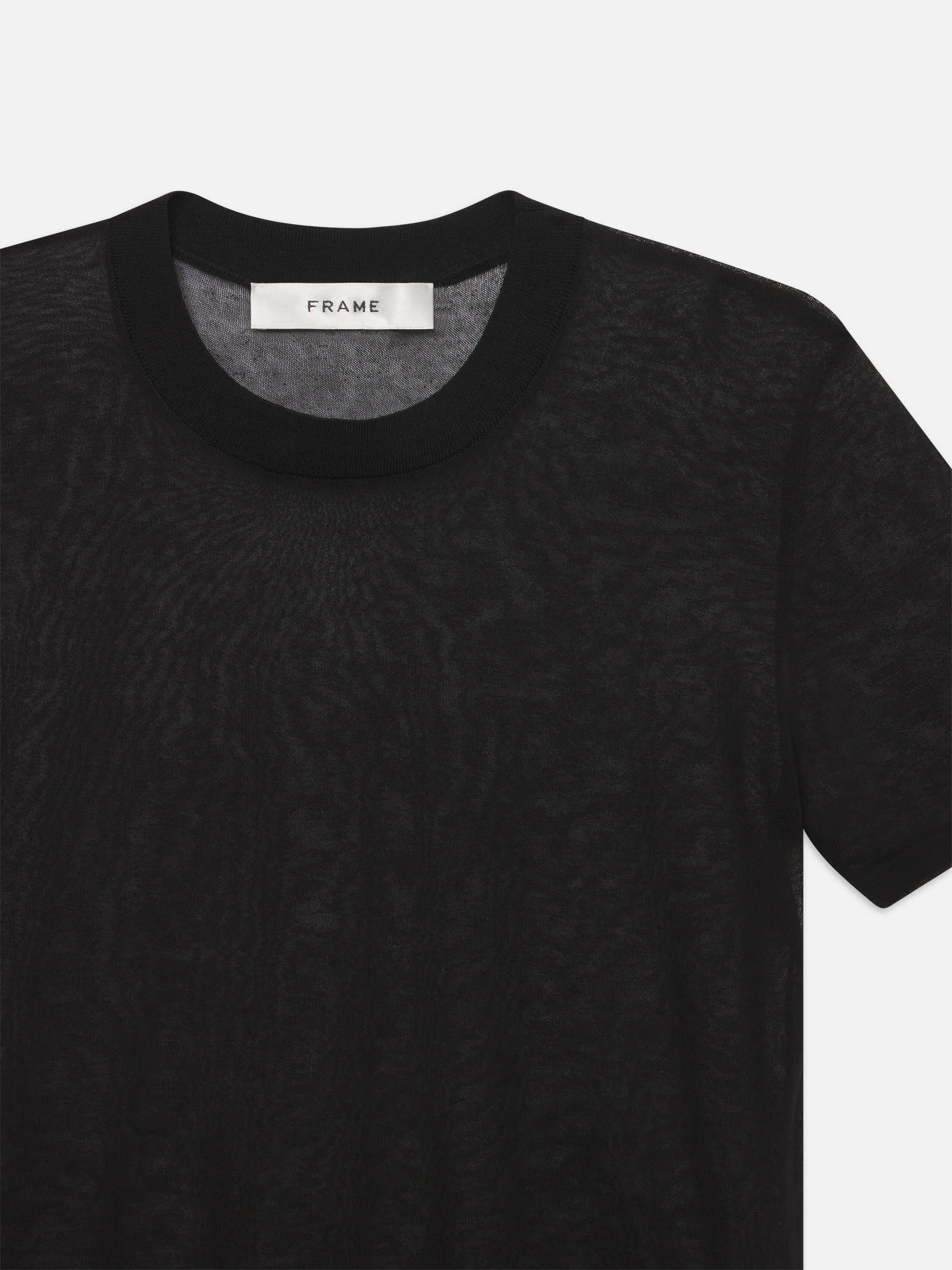 Luxe Baby Tee -- Black