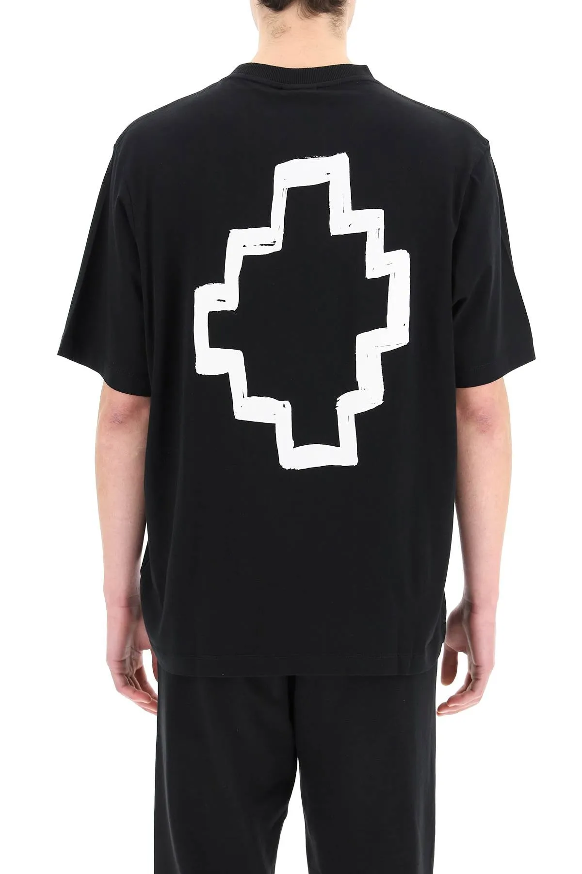 Marcelo Burlon County Of Milan Logo Printed Crewneck T-Shirt